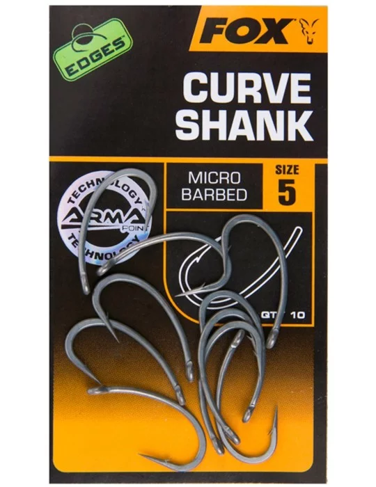 Hameçon curve shank Fox