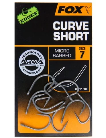 Hameçon curve short Fox 2
