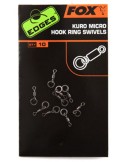 Emerillons kuro micro hook ring Fox Edges