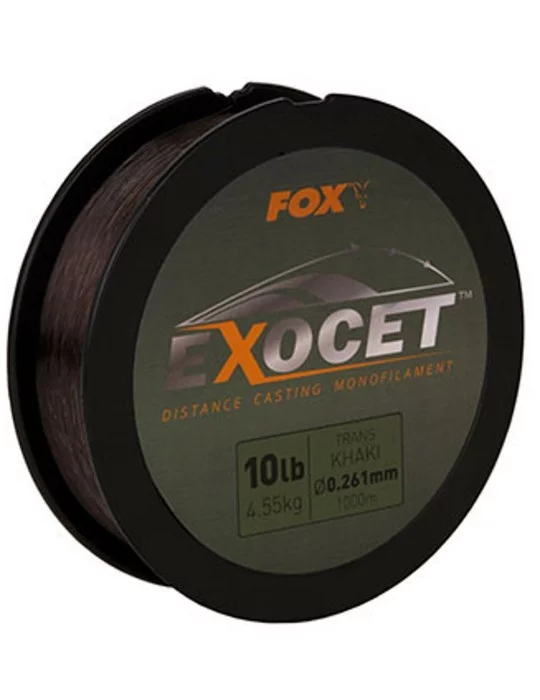 Monofilament Exocet trans khaki Fox