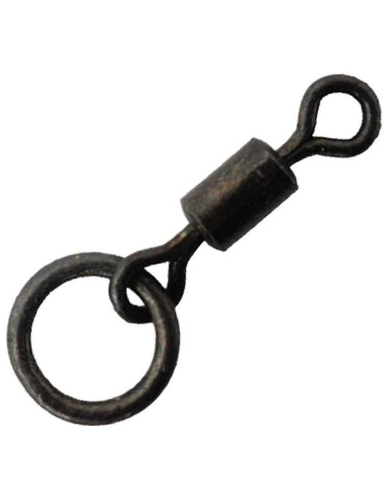 Emerillon Carpe Korda Flexi Ring Swivel Taille 8 - Par 8 - Natusport