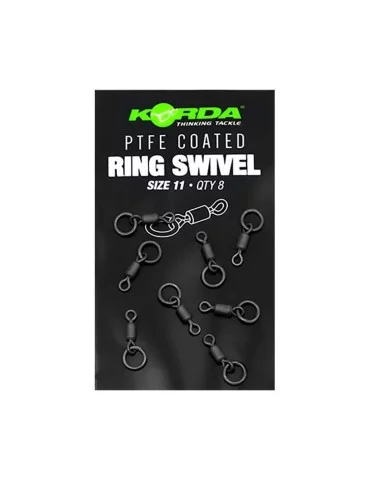 Emerillon Korda Ptfe Ring Swivel Taille 11 - Par 8 - Natusport