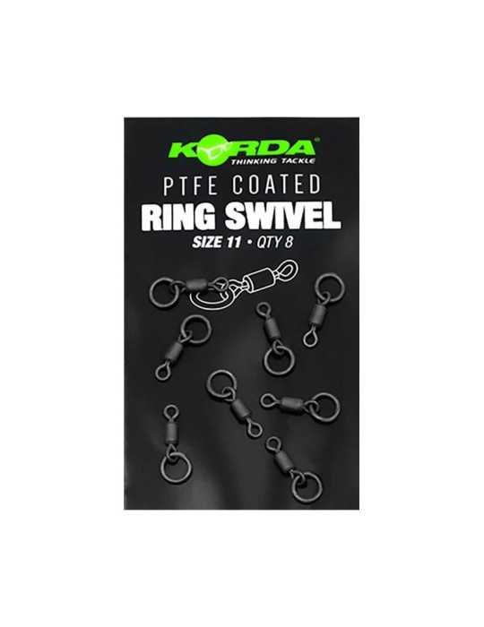 Emerillon Korda Ptfe Ring Swivel Taille 11 - Par 8 - Natusport