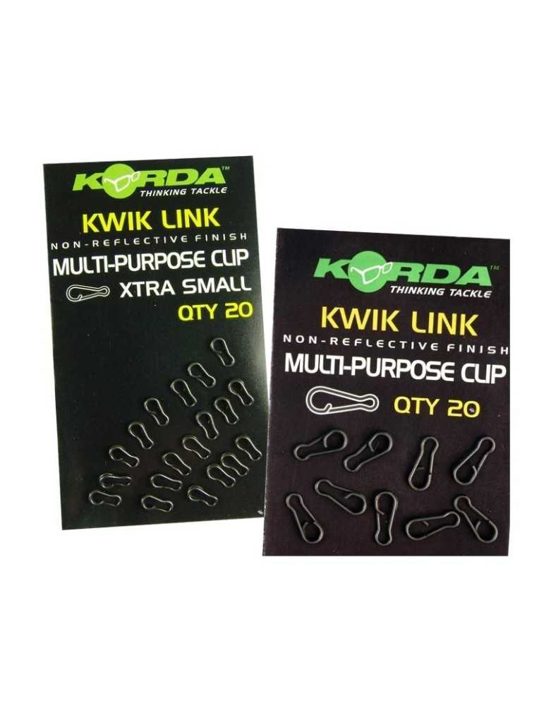 Agrafe Korda Kwick Link XS - Par 20 - Natusport