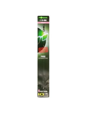 Bas de Ligne Korda IQ D-Rig Kurv Shank - Natusport