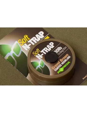 Tresse A Bas De Ligne Gainee Korda N-Trap Soft - Natusport