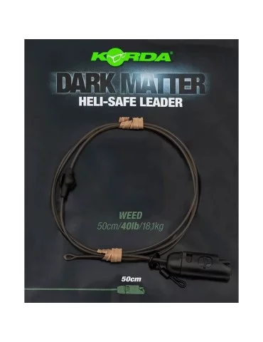 Leader Korda Dark Matter Leader Heli Safe 40Lb - Natusport