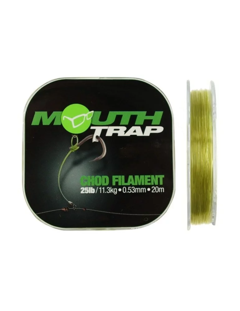 Nylon A Bas De Ligne Korda Mouthtrap 25lb - Natusport