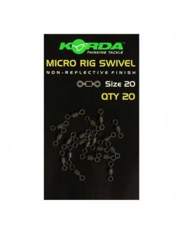 Emerillon Korda Micro Rig Swivel - Natusport