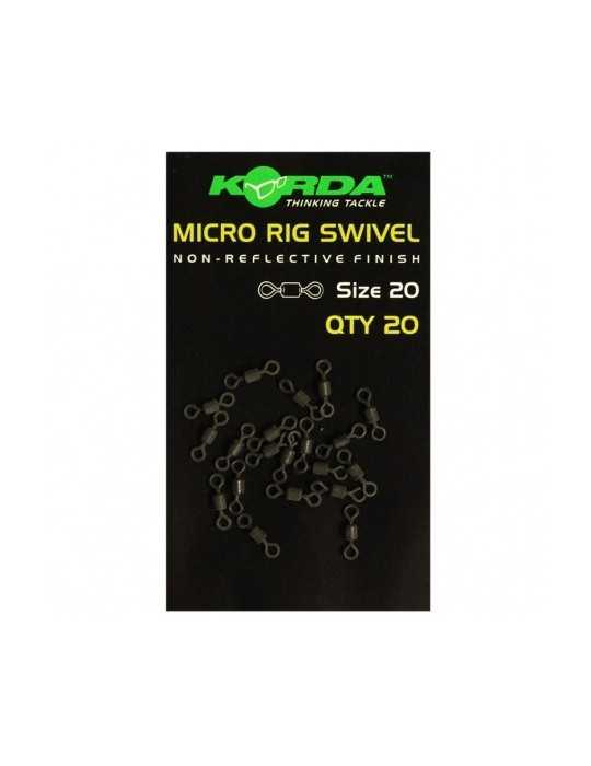 Emerillon Korda Micro Rig Swivel - Natusport