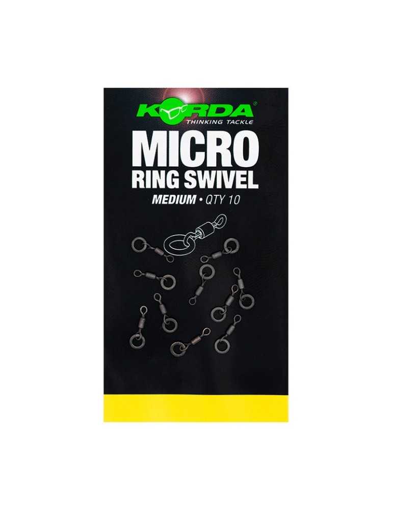 Emerillon à anneau Korda Micro Rig Ring Swivel - Natusport