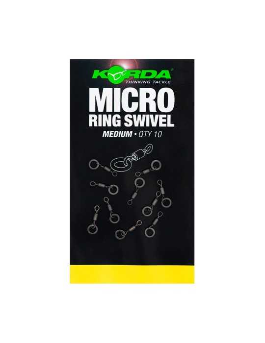 Emerillon à anneau Korda Micro Rig Ring Swivel - Natusport