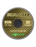 Tresse A Bas De Ligne Korda Kamo Coated Hooklink 20m 65lb - Natusport