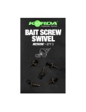 Emerillon Korda Micro Ring Swivel Bait Screw Medium - Natusport