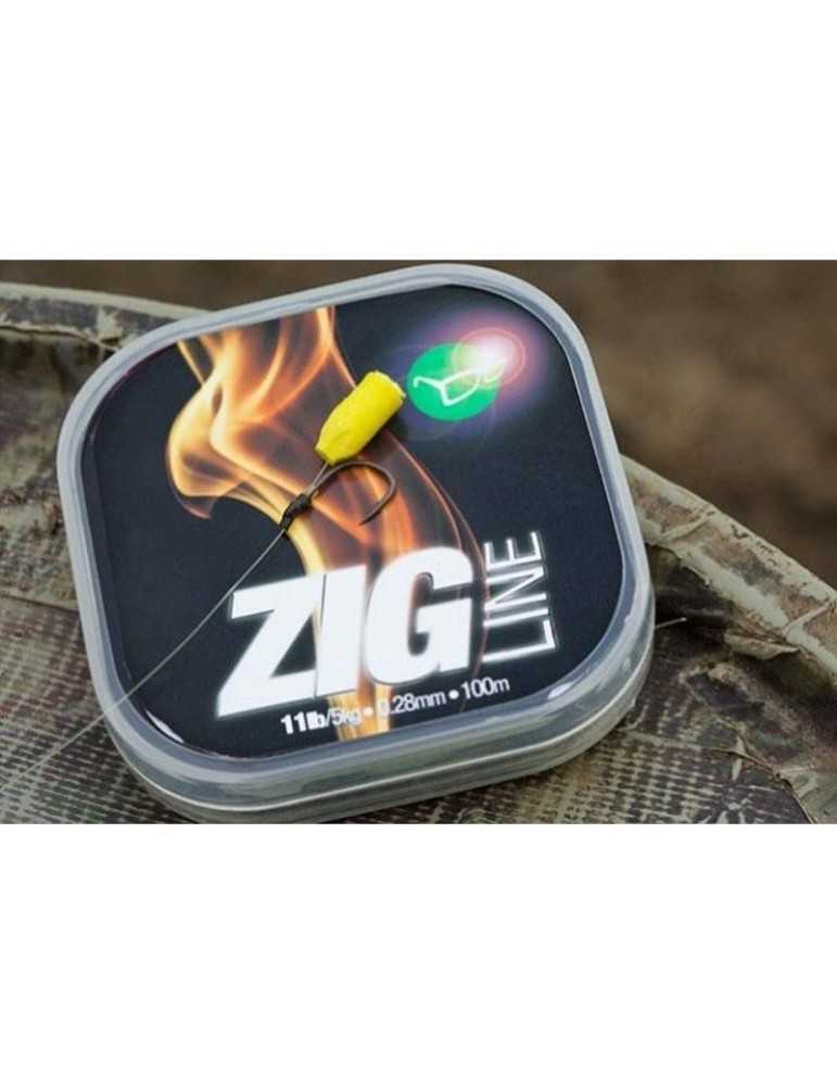 Bas De Ligne Korda Zig Line 100m 9lb - Natusport