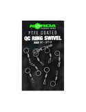 Emerillon Korda Ptfe Qc Ring Swivel T11 - Par 8 - Natusport