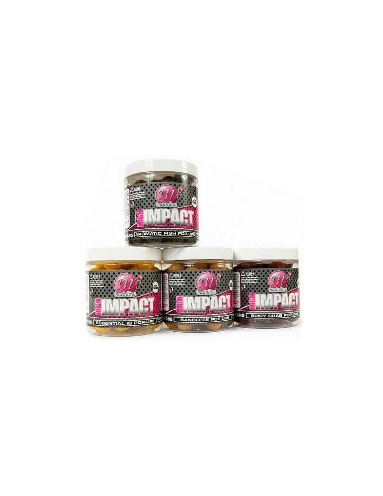 Bouillette Flottante Mainline High Impact Pop-Up Spicy Crab 15 mm