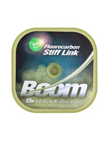 Flèche Korda Boom fluocarbon Stiff Link 0.45mm en 15 M