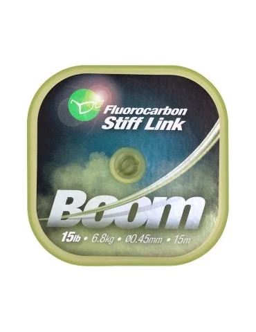 Flèche Korda Boom fluocarbon Stiff Link 0.45mm en 15 M