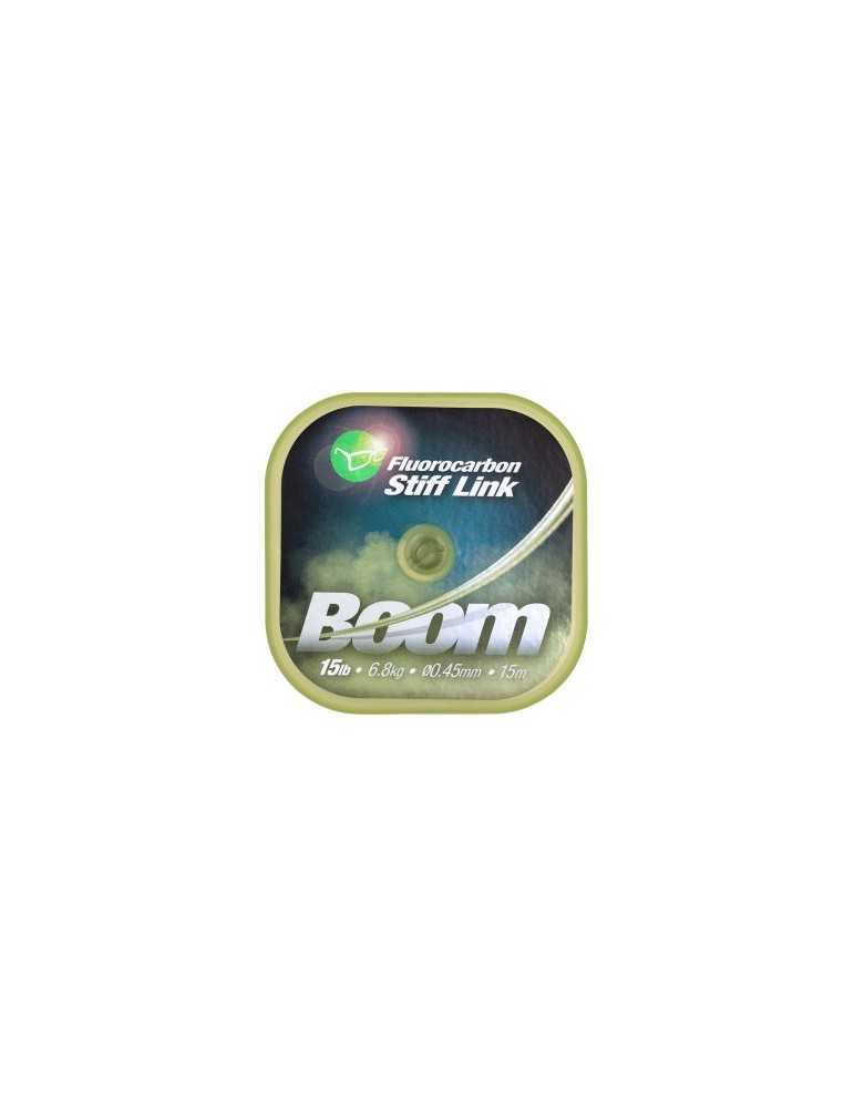 Flèche Korda Boom fluocarbon Stiff Link 0.45mm en 15 M