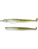 Kit Leurre Souple Arme Fiiish Combo Black Eel + Tete Plombee Shore - Natusport