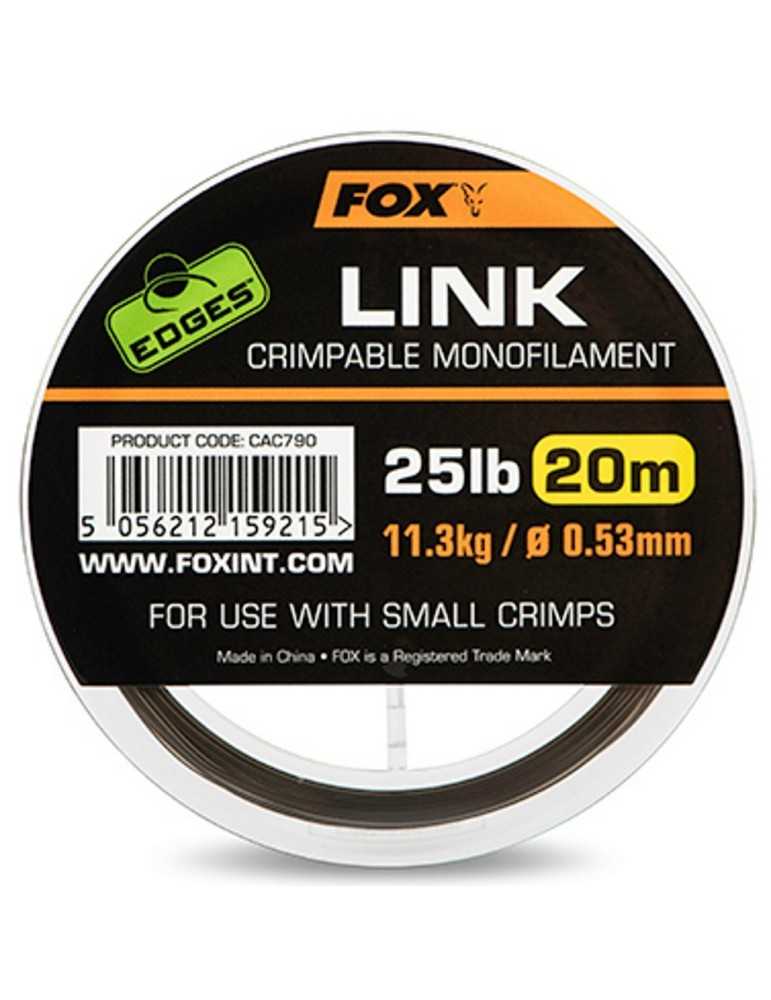 Monofilament Link trans khaki Fox Edges