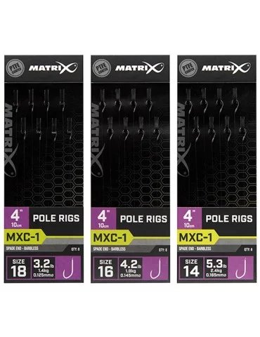Bas de ligne MXC-1 4” Pole rigs Matrix