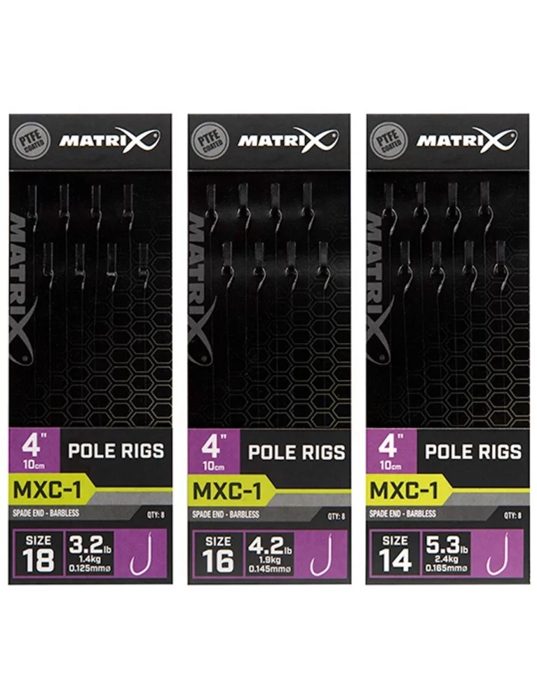 Bas de ligne MXC-1 4” Pole rigs Matrix