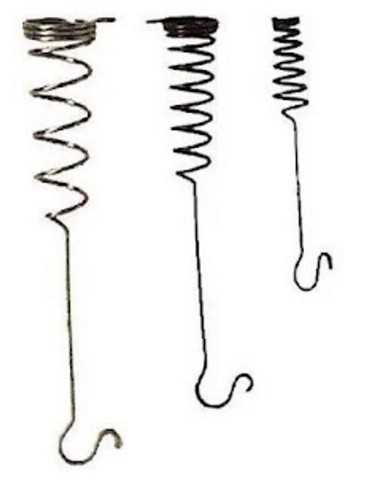 Assortiment d'amortisseurs bombette