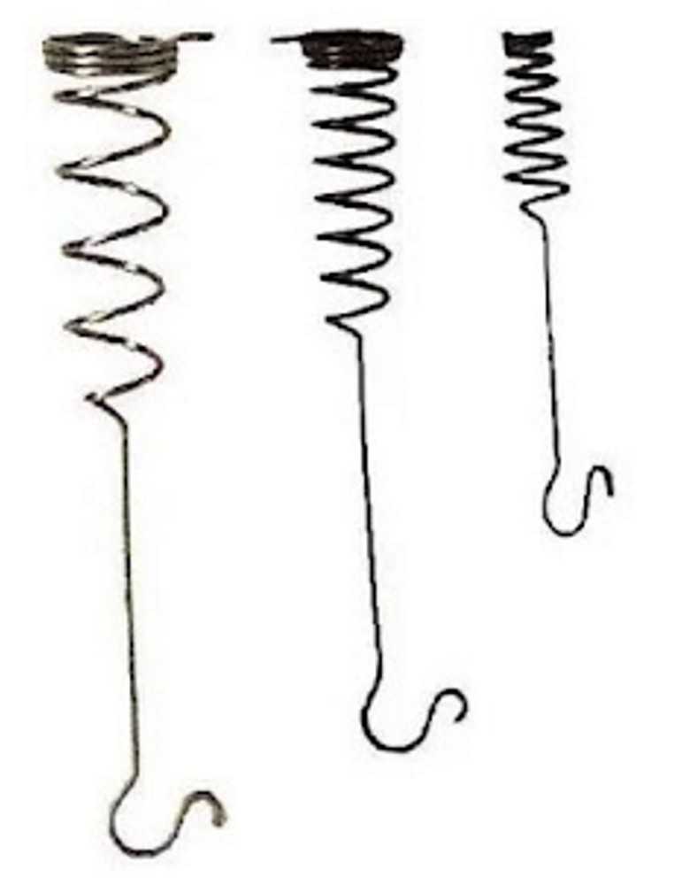 Assortiment d'amortisseurs bombette