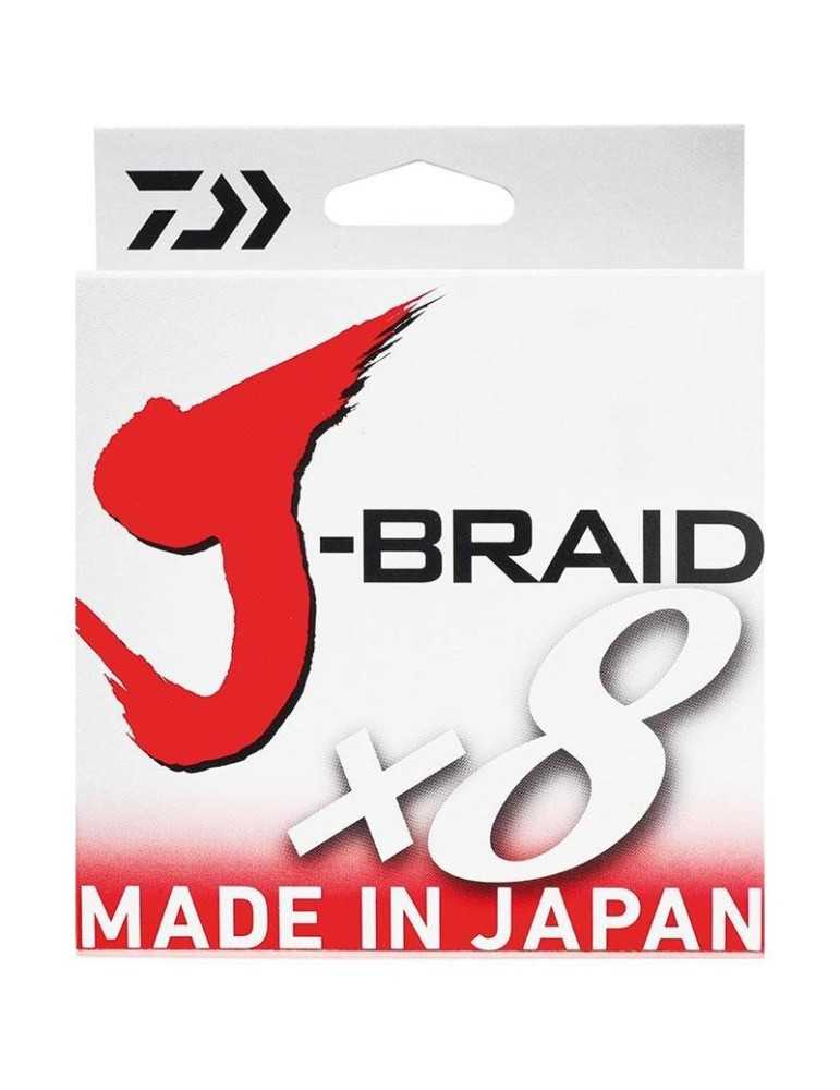 Tresse Daiwa J Braid X 8 Vert - Natusport