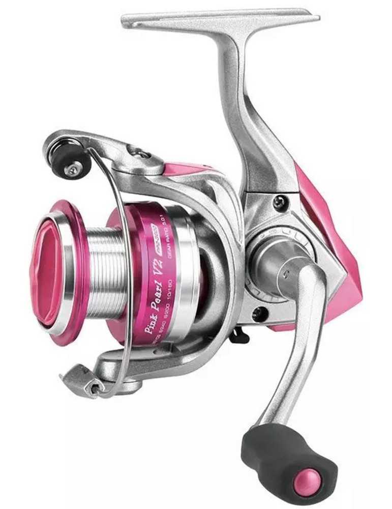 Moulinet Pink pearl V2 Spinning reel Okuma