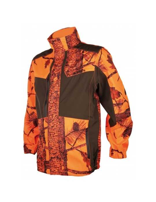 Veste Softshell Camo orange Summer Somlys