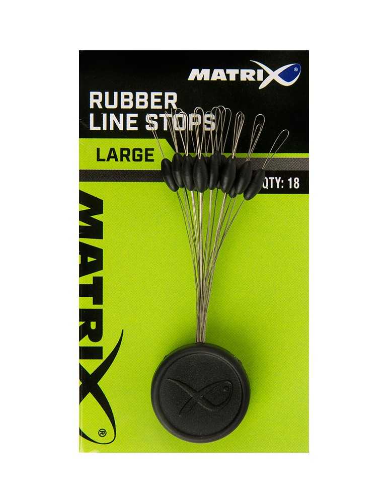 Rubber line stops Matrix medium pêche coup - Natusport