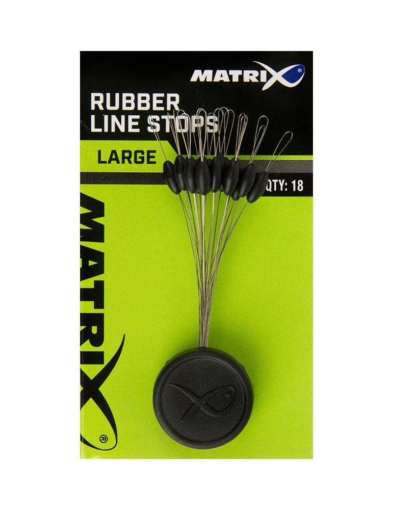 Rubber line stops Matrix medium pêche coup - Natusport