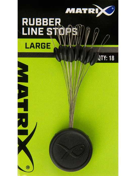 Rubber line stops Matrix medium pêche coup - Natusport