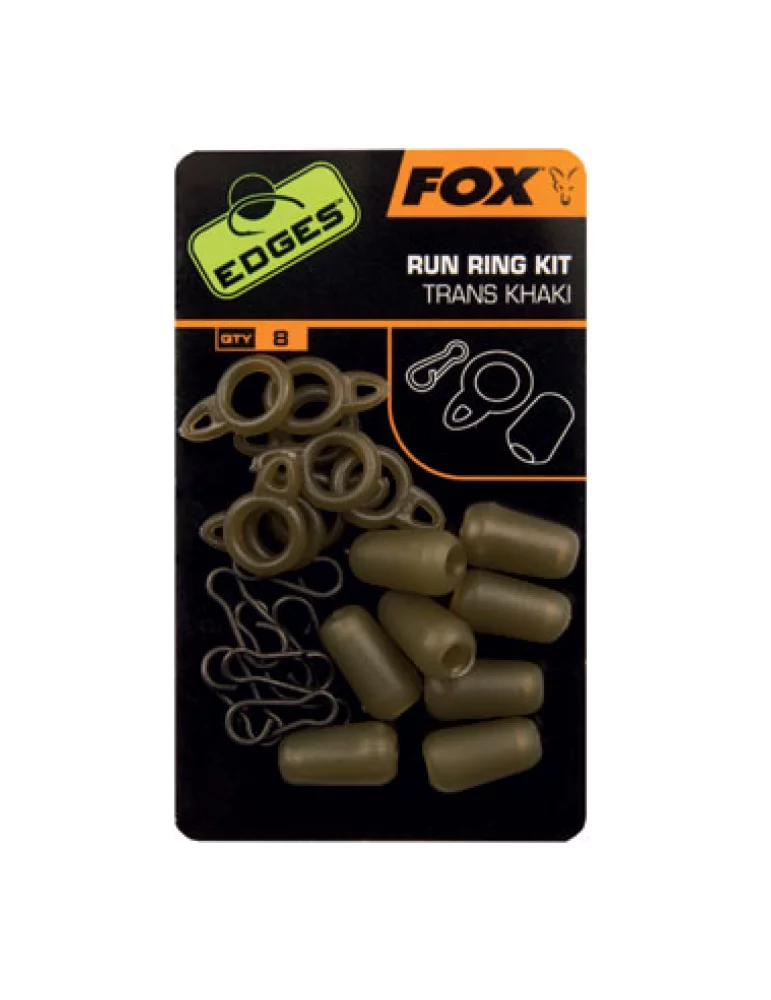 Kit run ring Fox Edges pêche carpe - Natusport