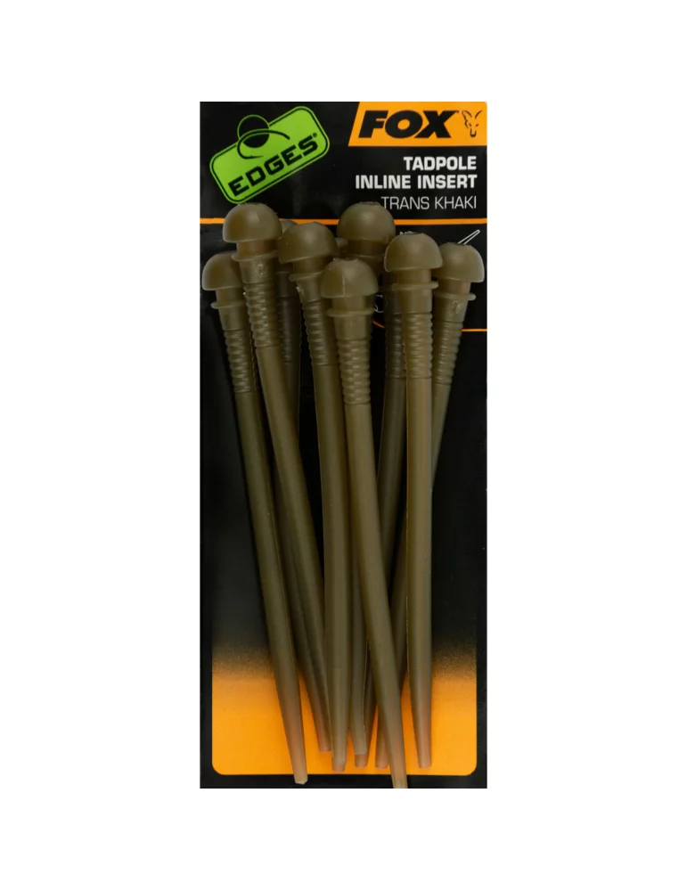 Manchons Tadpole inline insert Fox Edges pêche carpe - Natusport