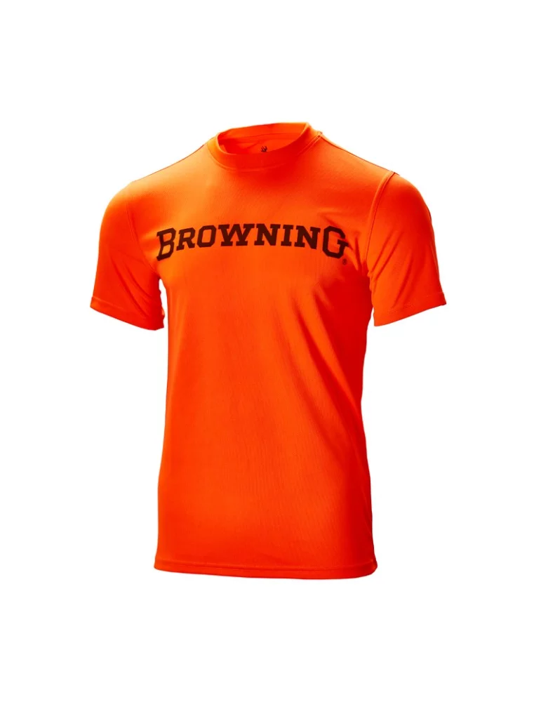 T-Shirt TEAMSPIRIT orange Blaze Browning - Natusport