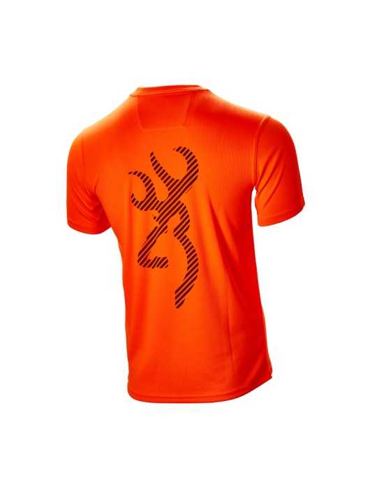 T-Shirt TEAMSPIRIT orange Blaze Browning - Natusport