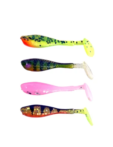 Pack 8 leurres UV Micro fry Fox Rage pêche carnassier - Natusport
