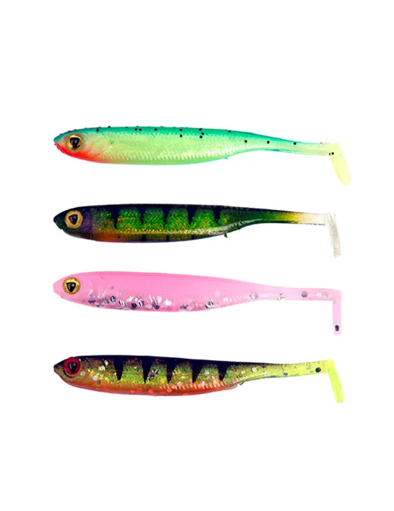 Pack 8 leurres UV Micro tiddler fast Fox Rage pêche - Natusport