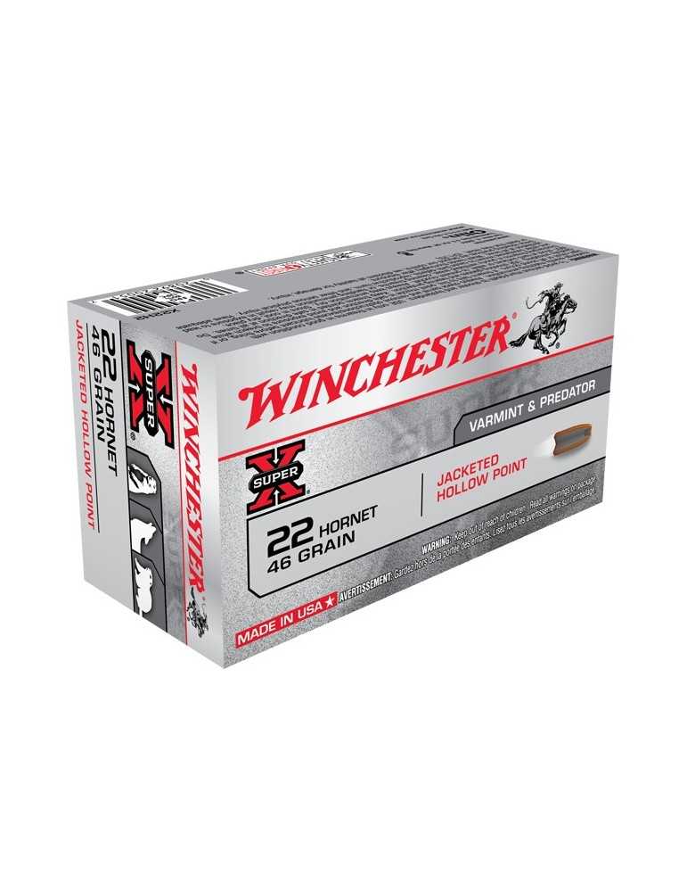 Winchester .22 Hornet Hollow Point 46 gr