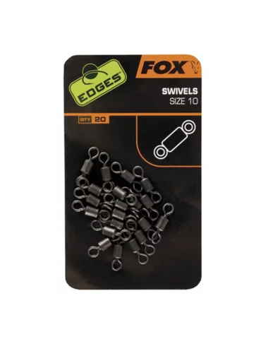 Emerillons Fox Edges taille 7 pêche carpe - Natusport