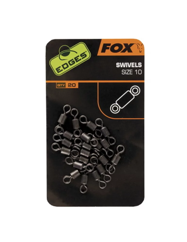 Emerillons Fox Edges taille 7 pêche carpe - Natusport