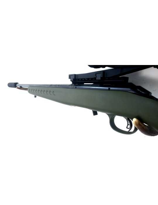 Pack ruger American rimfire green calibre 22 lr + lunette thermique burris
