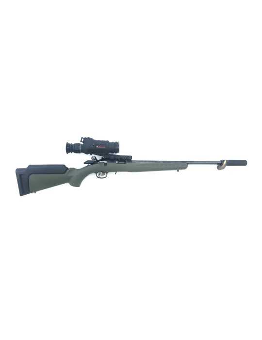 Pack ruger American rimfire green calibre 22 lr + lunette thermique burris