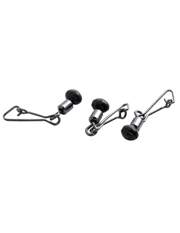 Emerillons à agrafe X-Strong feeder bead snap links Matrix pêche coup 2