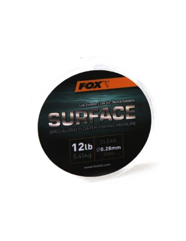 Nylon Surface floater mainline Fox pêche carpe - Natusport