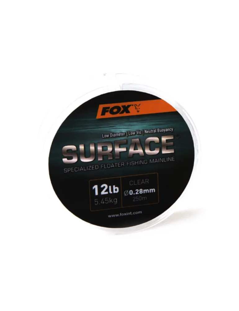 Nylon Surface floater mainline Fox pêche carpe - Natusport